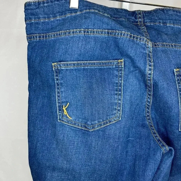 Kut from Kloth Size 10 Jeans Drawstring Loose Fit Casual Cropped - Picture 6 of 12